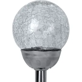 Expo Börse Außenleuchte Edelstahl D 12 x H 56 cm 3er Set silber