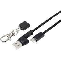 Renkforce USB-Kabel USB 2.0 USB-A Stecker, USB-C® Stecker 0.95