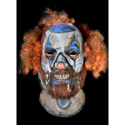 Trick or Treat Verkleidungsmaske Rob Zombie’s 31 Schitzo, Offizielle Clown Maske aus Rob Zombies Horrorfilm ’31‘ weiß