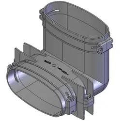HELIOS FlexPipe Bogen vertikal FRS-BV 51