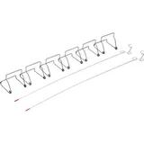 Glück Starter-Klemm-Set zur Staubschutztür / -wand