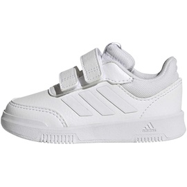 adidas Unisex Baby Tensaur Hook and Loop Shoes Sneaker, FTWR White/FTWR White/Grey one, 23 EU - 23 EU