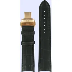 Tissot - Leder Couturier Gent Automatic Leder, Schwarz Imit.allig.22/20 Xs T600028557 - alligator-prägung,rind,schwarz