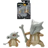 Bandai - Pokémon JW2774 Evolutionspaket Osselait & Ossatueur Figur 5 cm + Figur Ossatueur 10 cm