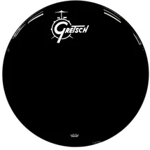 GRETSCH Bassdrum Fell Ambassador Ebony 22'', GRDHEB22