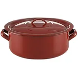 Quid Classico Emaille-Topf 22 cm rund