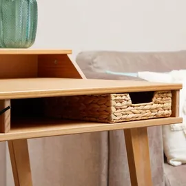 Idimex Schreibtisch Luna Kiefer massiv / Braun