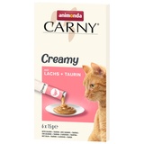 Animonda 24x 15g Carny Adult Creamy mit Lachs + Taurin animonda Katzensnack