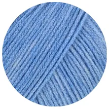 Lana Grossa Cashmere 16 Fine Häkelwolle, 320 m blau