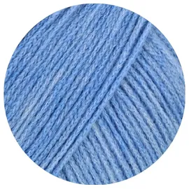 Lana Grossa Cashmere 16 Fine Häkelwolle, 320 m blau