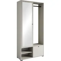 INOSIGN DINO Kompaktgarderobe Garderobenschrank 90 x 33 x 190 beige
