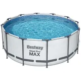 Bestway Global Holding Inc. Bestway PE-Solarabdeckplane Ø 356 cm, blau, rund