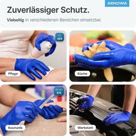 ARNOWA GmbH ARNOMED Nitril Ocean Blue - Größe S