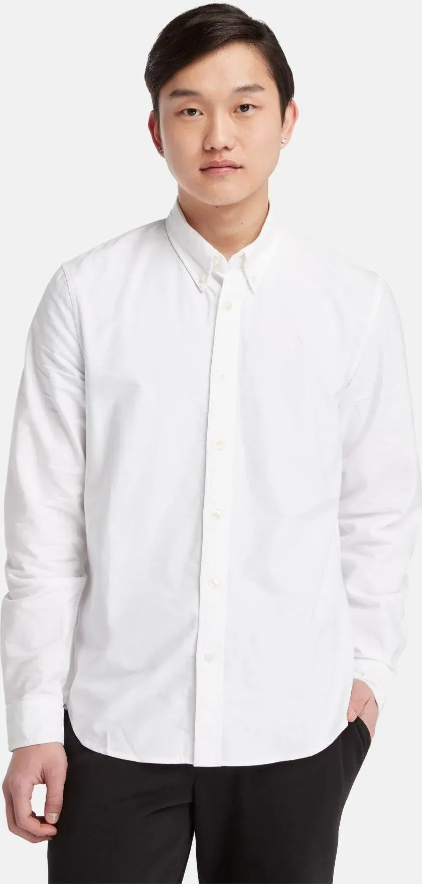 Timberland Mens Oxford Shirt white yd M