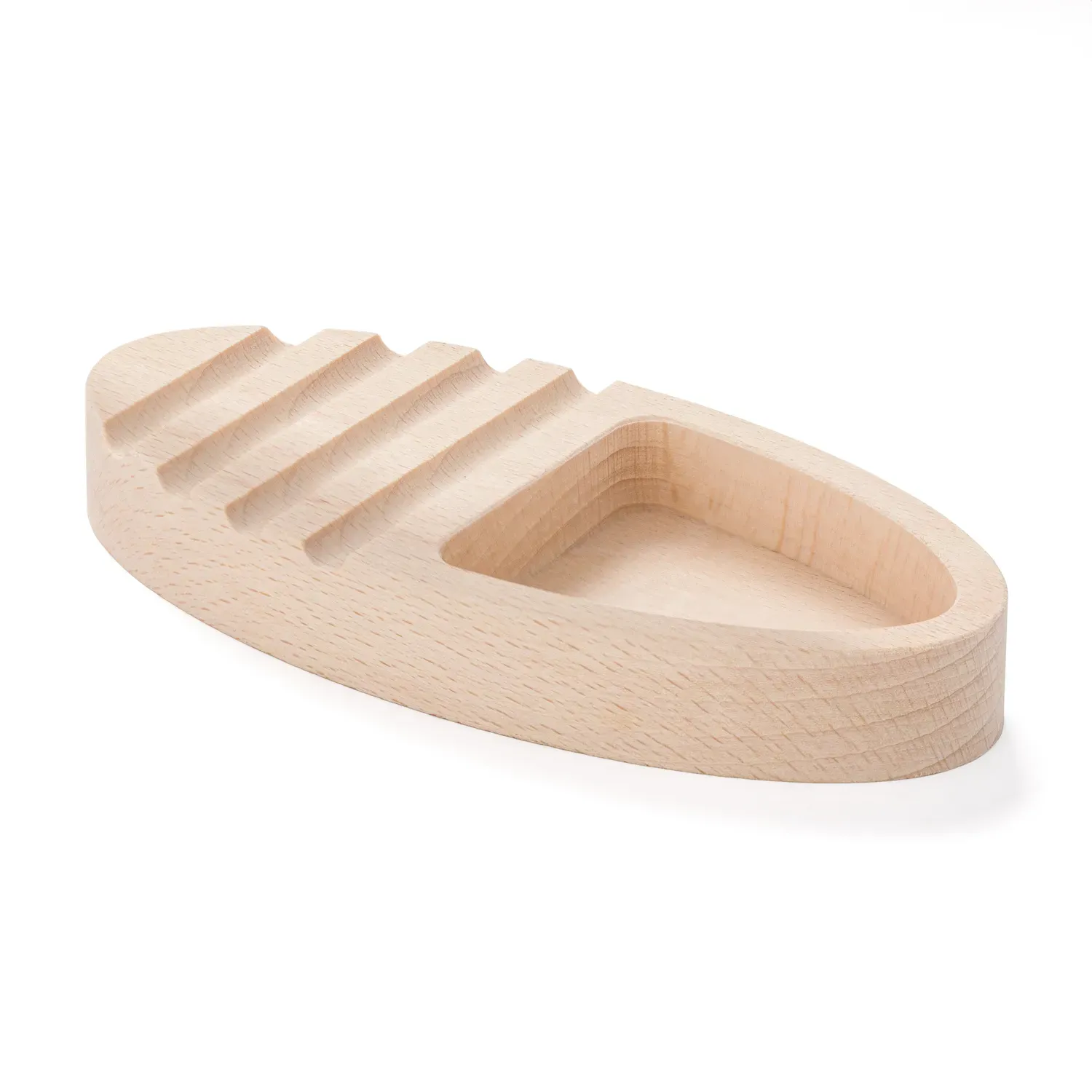 Metrie | Elora-9015R Ovale Holzschale | 15×7 cm