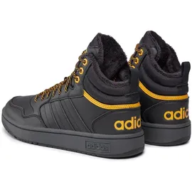 adidas Hoops 3.0 Mid Core Black / Core Black / Preloved Yellow 40 2/3