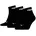 Quarter Socken 3 Paar Schwarz 47-49