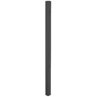 GAH Alberts Anschlagpfosten 6 x 6 x 170 cm Anthrazit/Aluminium