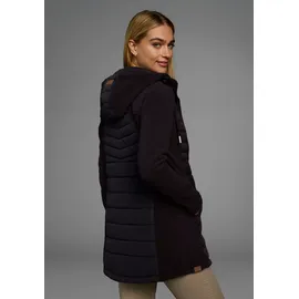 KangaROOS Langjacke KANGAROOS, Damen, Gr. 32, blau (marine), Fleece, Web, Obermaterial: 100% Polyester. Futter: 100% Polyester. Wattierung: 100% Polyester.