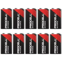 Duracell Procell Intense MN1604 9V-Block 10er Karton