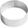 Paderno Mousse Ring bis 12 Zoll, Silber
