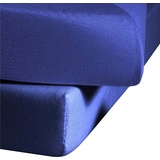 fleuresse Colours 009100 Mako-Satin 270 x 260 cm royalblau