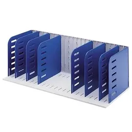 Styro Sortierstation styrorac grau/blau mit 7 Fächer