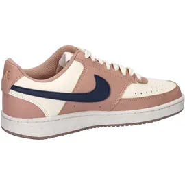 Nike Court Vision Low Next Nature Damen Particle Pink/Pale Ivory/Metallic Gold/Midnight Navy 39