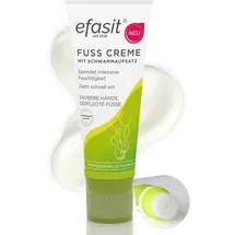 Efasit Fußcreme mit Schwammaufsatz 75 ml
