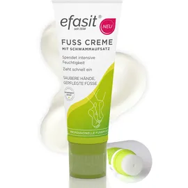 Efasit Fußcreme mit Schwammaufsatz 75 ml