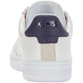 K-Swiss Lozan Klub LTH Sneaker, WHT/Samba/Peacot, 43 EU - 43 EU
