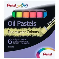 Pentel Öl-Pastellkreide Set 6 St. Neonfarben