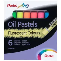 Pentel Öl-Pastellkreide Set 6 St. Neonfarben
