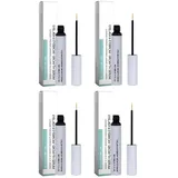 4 stück Wimpernserum Wachstum Testsieger, 5 Ml Long Lashes Wimpernserum Hormonfrei, Wimpernwachstumsserum Augenbrauenserum für Wimpernpflege, Eyelash Serums Für Lashes