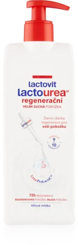 Lactovit LactoUrea regenerierende Body lotion mit Pumpe 400 ml
