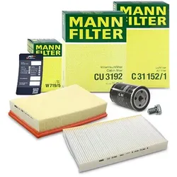 Mann-filter Inspektionspaket Filtersatz SET A für Audi