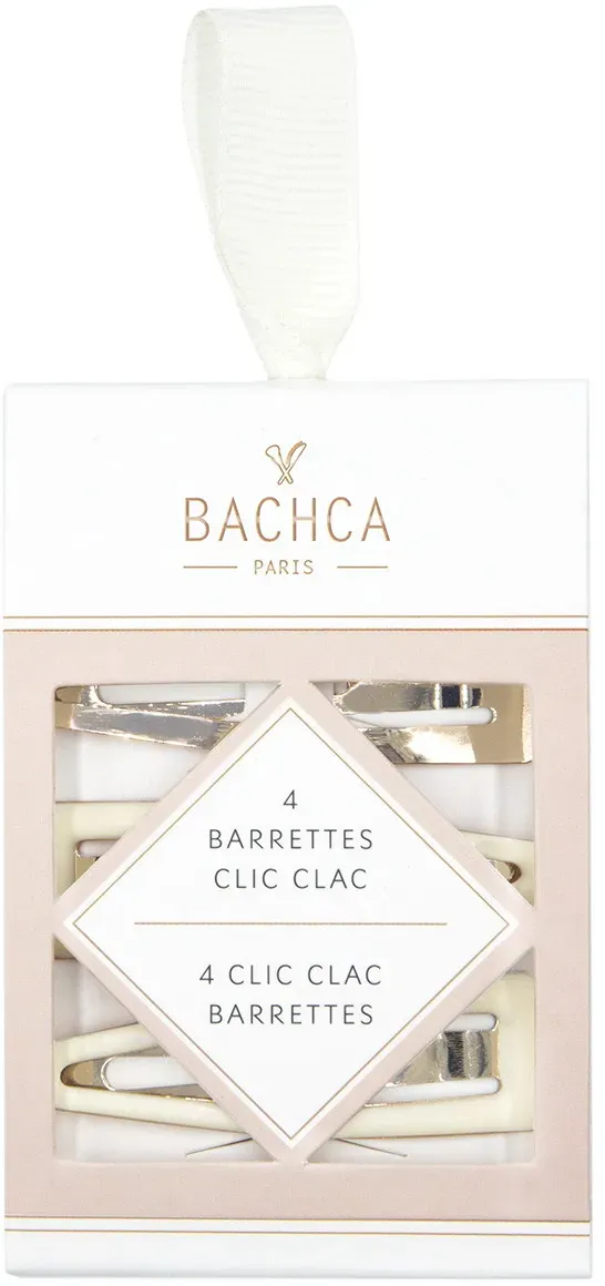 BACHCA Clic Clac Barrettes Pro Packung 4 Stück