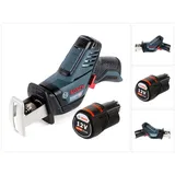 Bosch Professional, Säbelsäge 12 V + 1x Akku 2,0 Ah - ohne Ladegerät