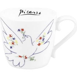 6x Könitz, Tasse, Kaffeebecher ‚Picasso La Colombe Du Festival‘ (450 ml)