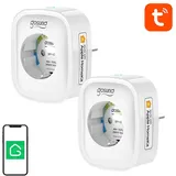 Gosund Smart-Home-Steckdose 2 St. Weiß