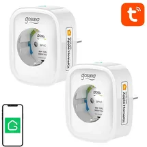 Gosund Smart-Home-Steckdose 2 St. Weiß