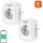 Gosund Smart-Home-Steckdose 2 St. Weiß