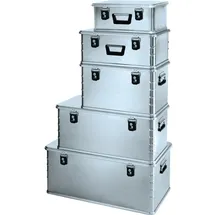 ZARGES Aluminiumbox Midi 81 l silber L800xB400xH330mm