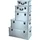 ZARGES Aluminiumbox Midi 81 l silber L800xB400xH330mm