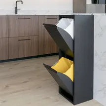 Spinder Design Gigi 2 Abfalltrenner Pulverbeschichteter Stahl