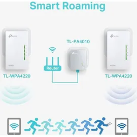 TP-Link TL-WPA4220KIT 300Mbps Powerline Extender Kit (2 Adapter)