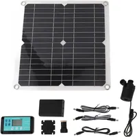 SNQ - Solarbrunnen, 50 w, 22 w, Solar-Teichbrunnen, aufgerüstet für schwimmenden Solarbrunnen für Gärten, Vogelbäder, Teiche