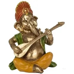 Signes Grimalt  Statuetten und Figuren Ganesha-Musik  in Gold, Einheitsgrösse