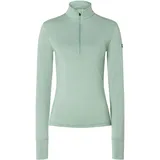 super.natural Damen Arctic230 Zip 1/4 Longsleeve (Größe L, tuerkis)