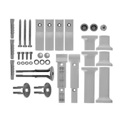 Kermi Basic-50 Raumteiler Befestigungsset ZM00280002, Montagezubehör, weiß